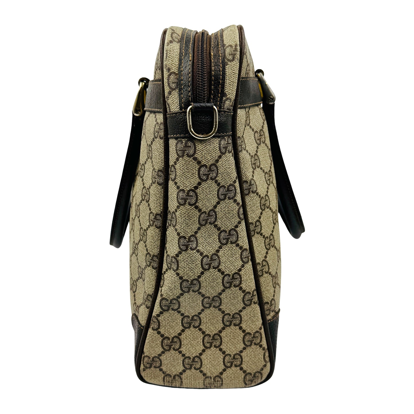 Gucci GG Supreme 'Sherry Line' Beige Canvas Bag