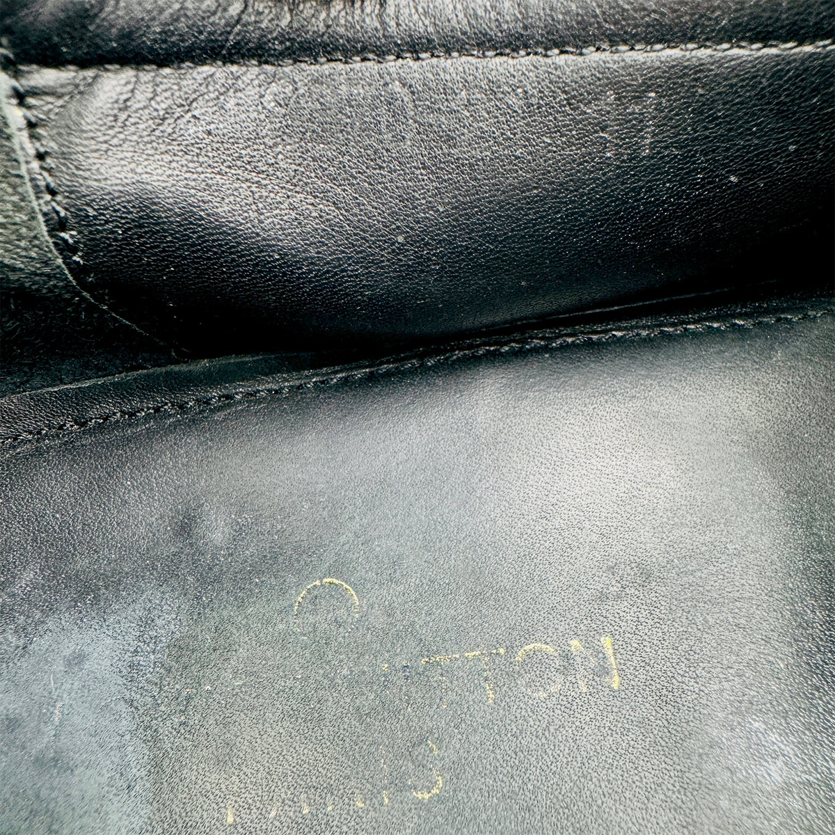 Louis Vuitton Major 'LV Initials' Black Loafers (Size 44)