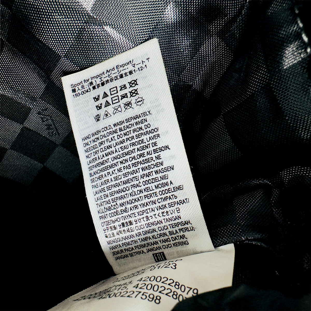 Vans ABD 'Checkerboard' Sherpa Bucket Bag - VN000CKF1KP