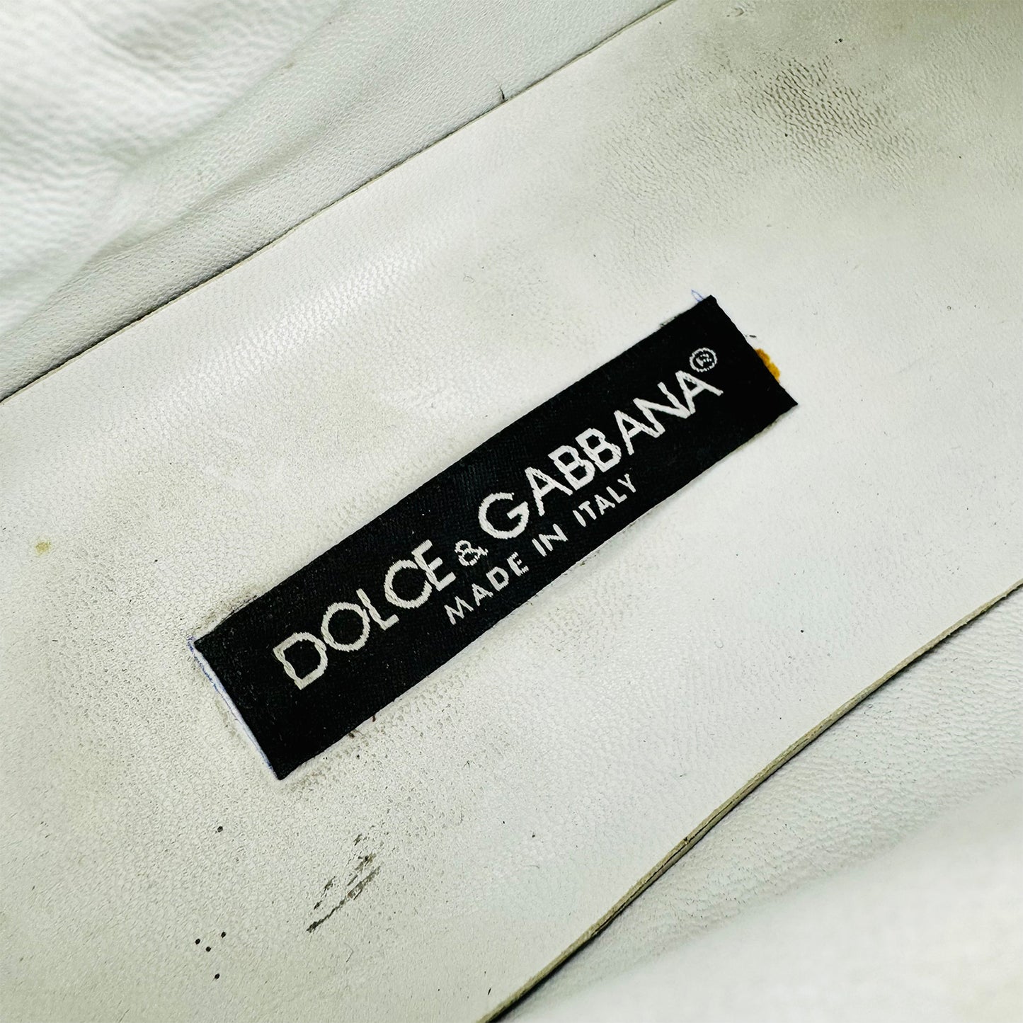 Dolce & Gabbana Nappa Leather Sneakers (Size 39/39.5)