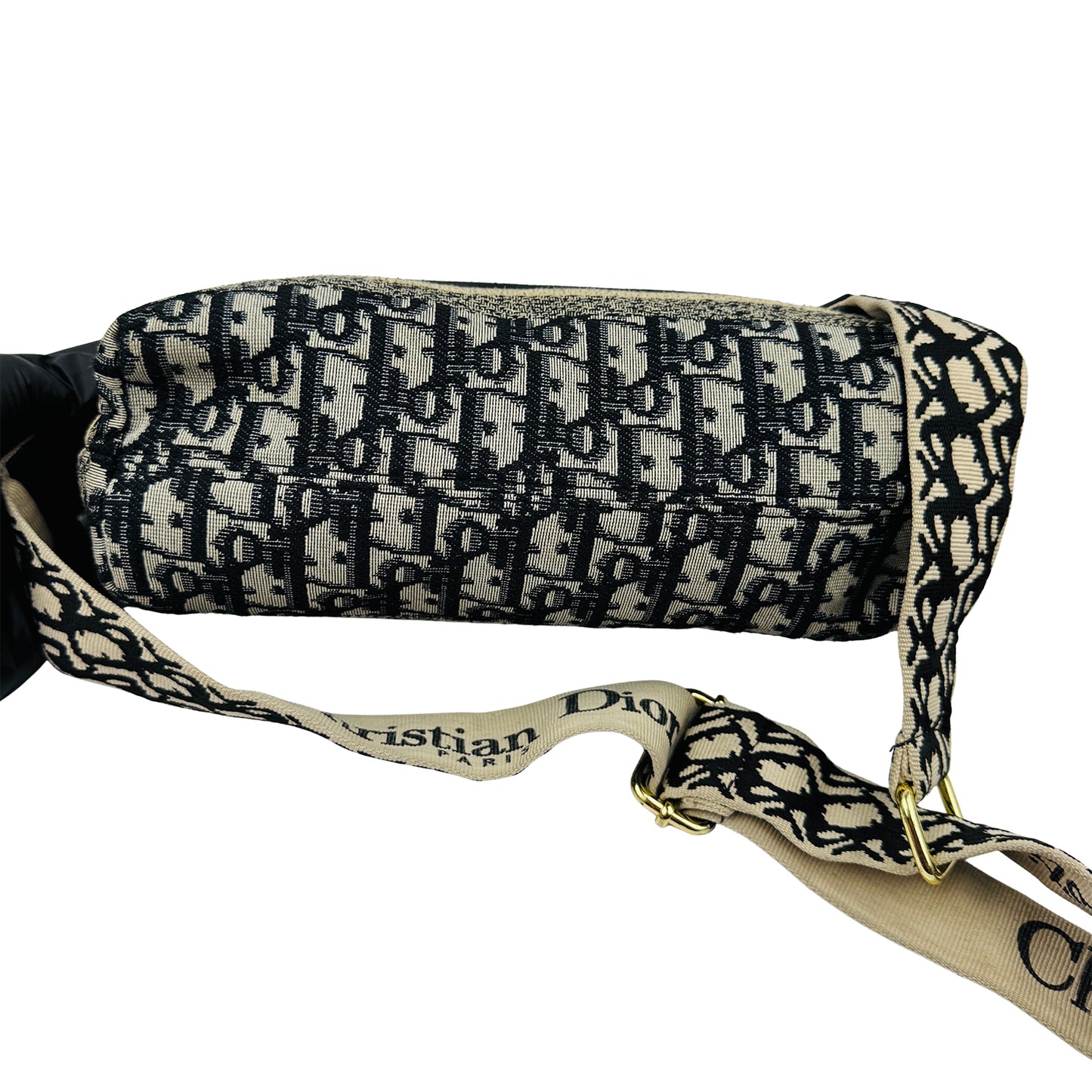 Christian Dior Diorcamp Messenger 'Beige Black' Hand Bag