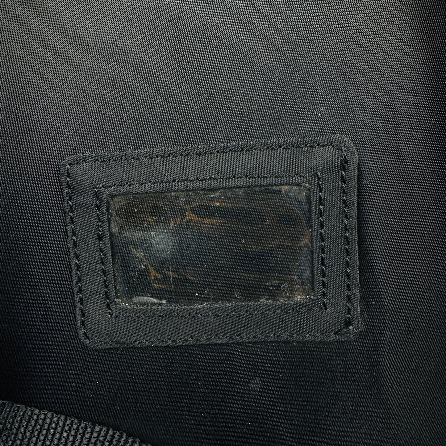 Prada Black Tessuto Nylon Double Buckle Backpack