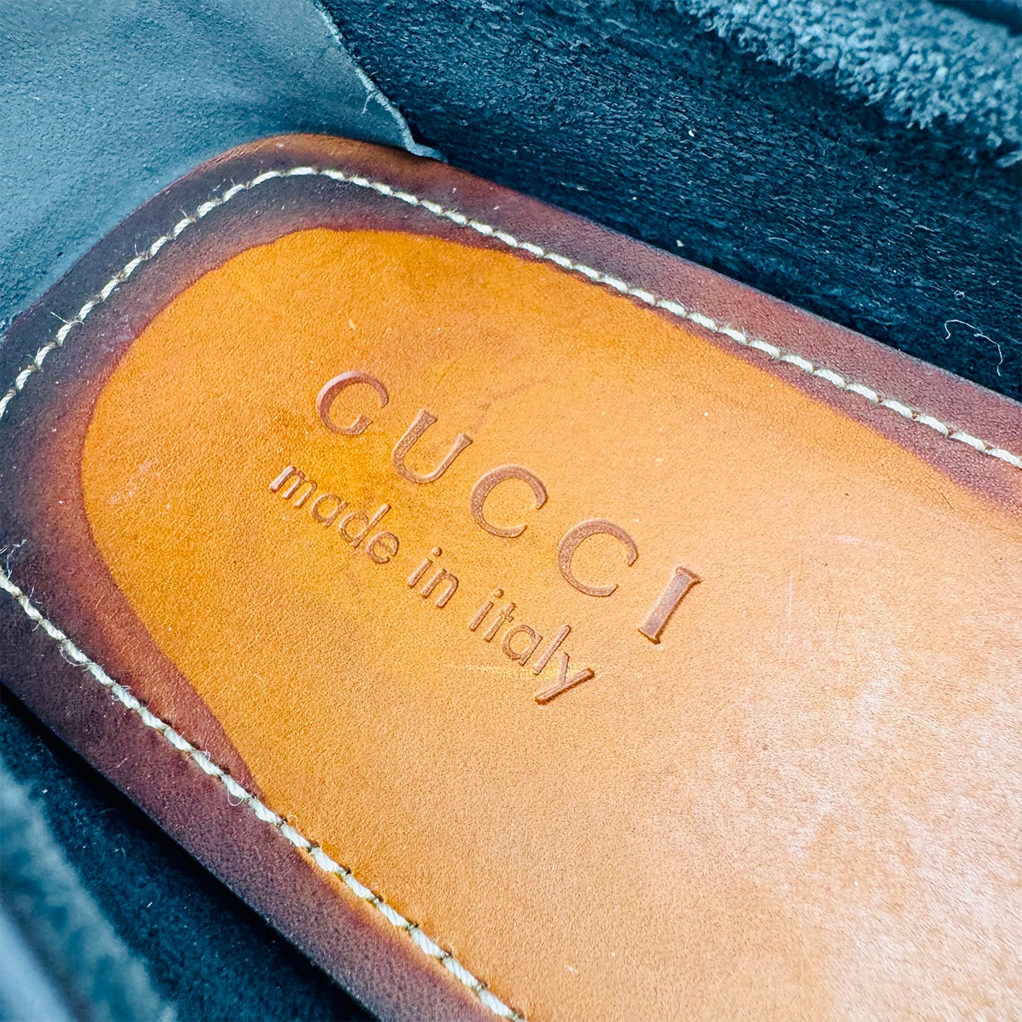 Gucci Men's Ayrton Black Loafers (Size 46) - 624698 04Z