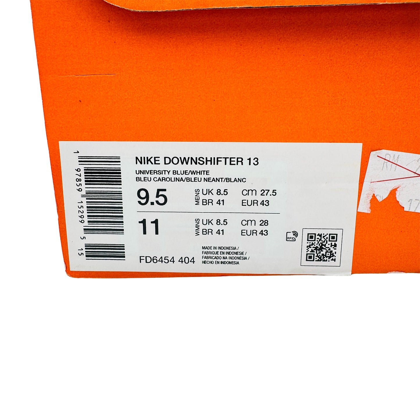 Nike Downshifter 13 Shoes (Size 42.5/43) - FD6454-404