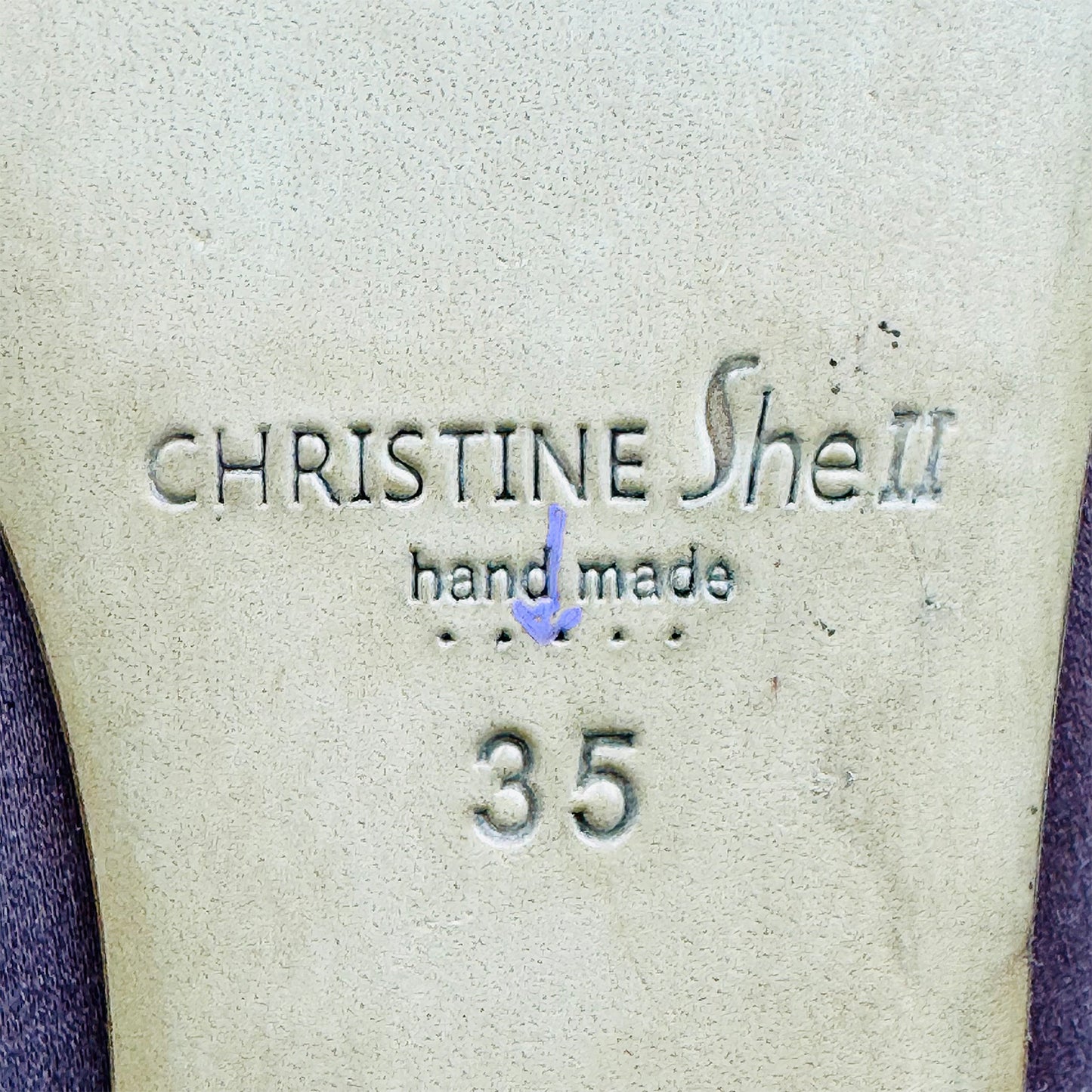 Christine Sheii 'Dusty Rose' Ballet Flats (Size 35)