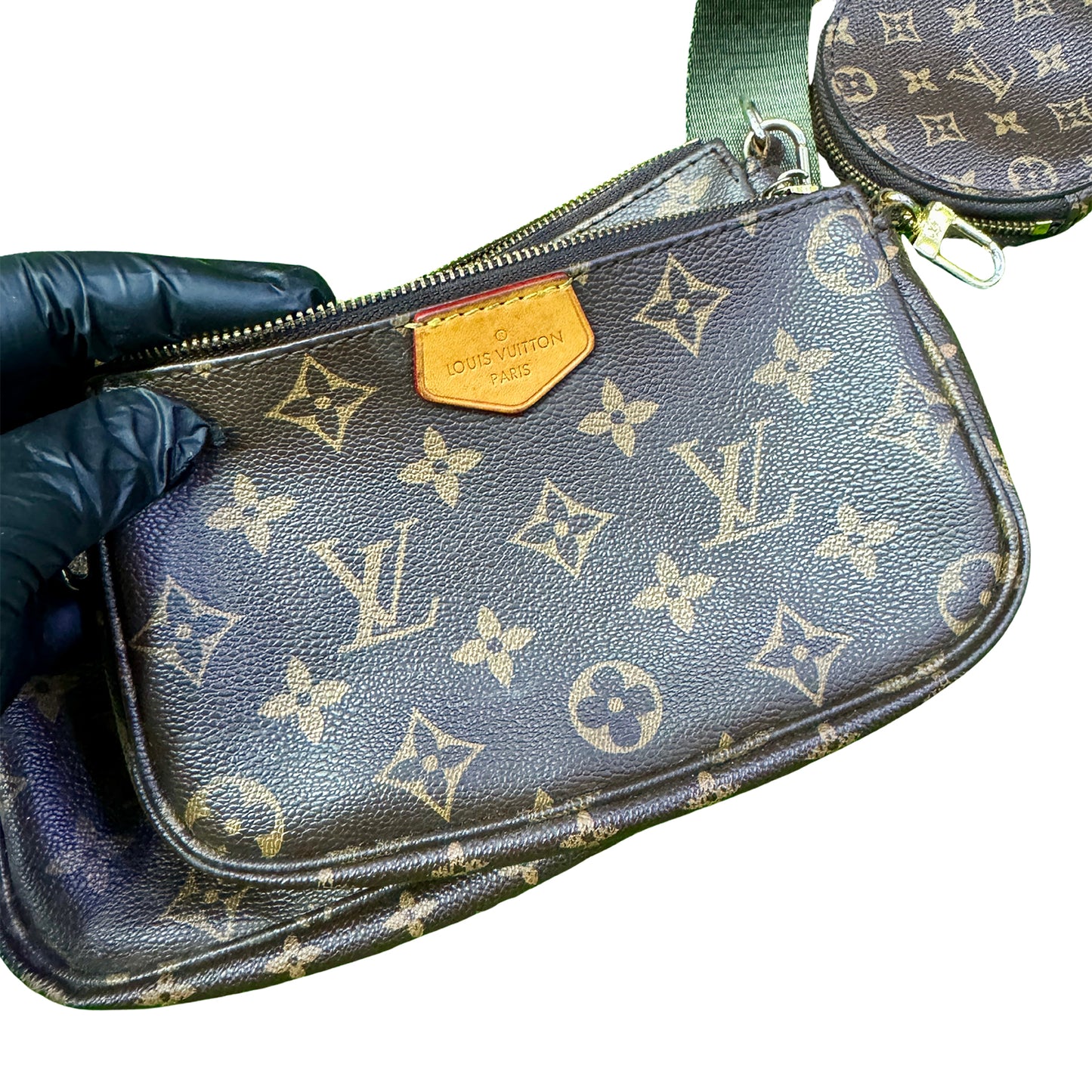 Louis Vuitton Multi Pochette Monogram Canvas Handbag - AR2189