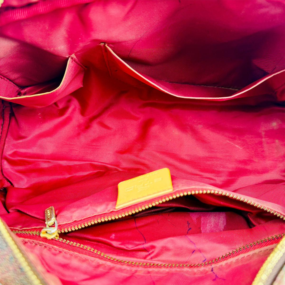 Etro Milano Paisley Pattern Coated Canvas Boston Bag - 1950-9906