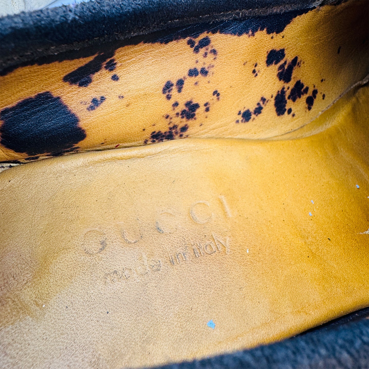 Gucci Men's Horsebit Brown Suede Loafers (Size 41/41.5)