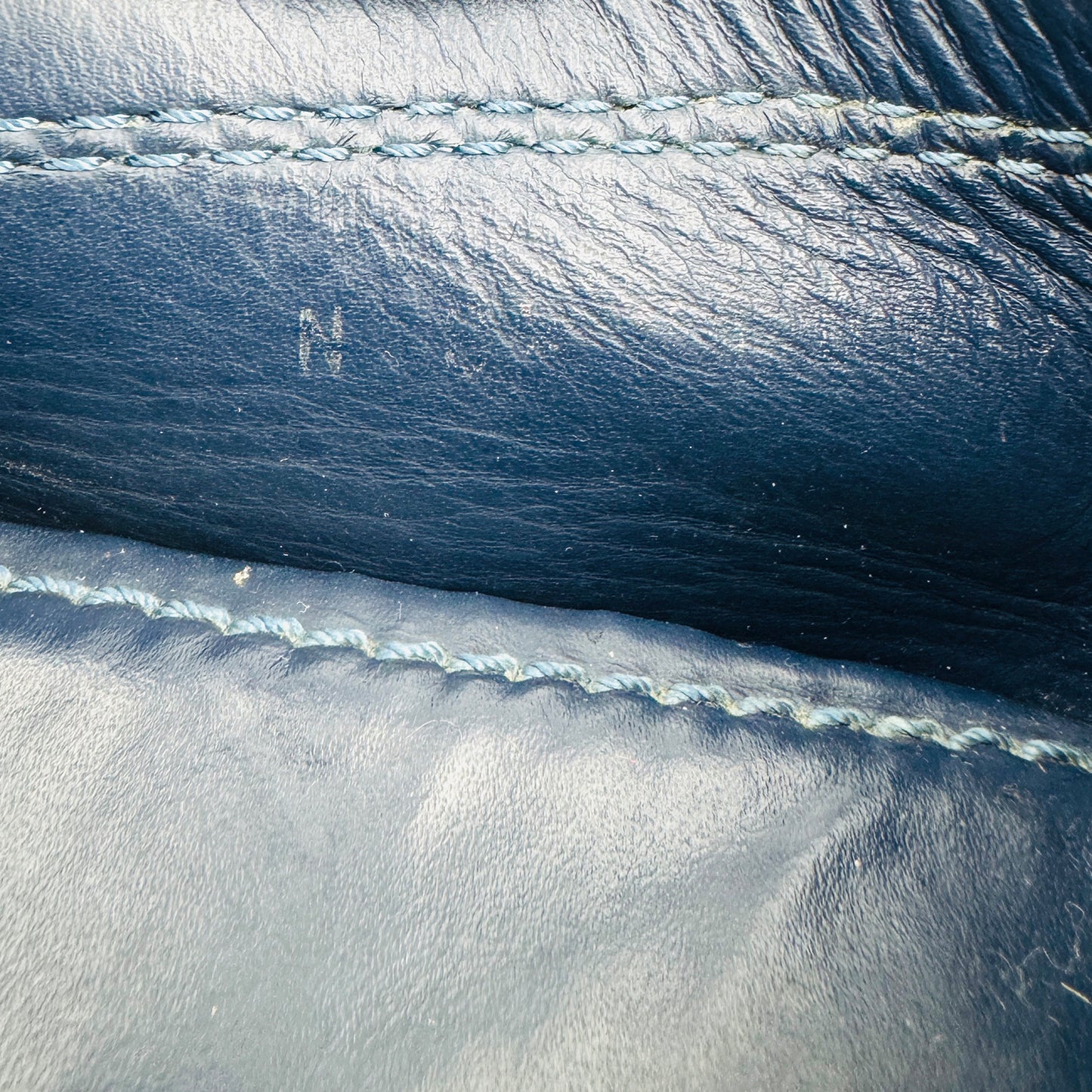 Louis Vuitton Blue Leather Italian Loafers (Size 43/43.5)