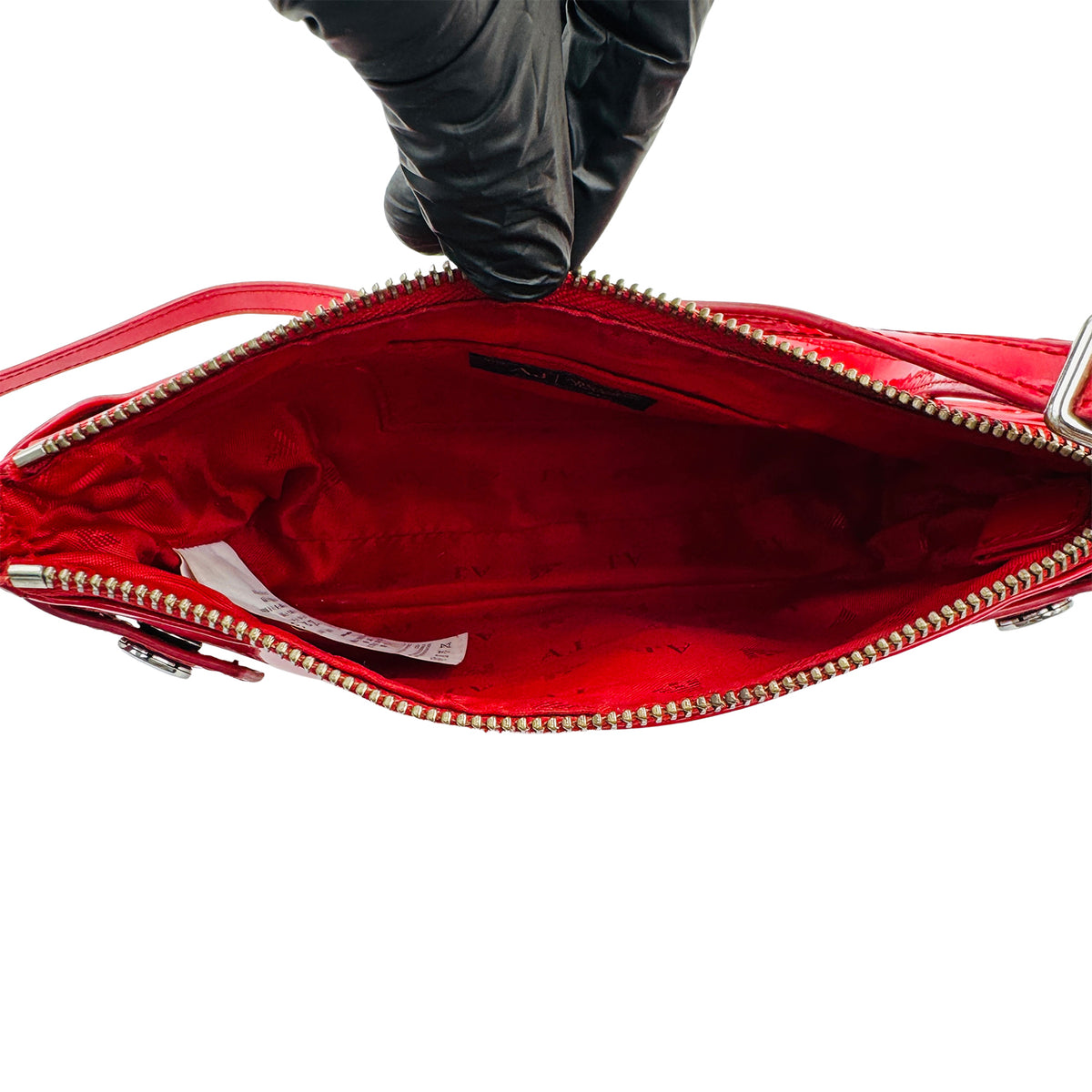Armani Jeans Women's 'Bright Red' Cross Body Bag