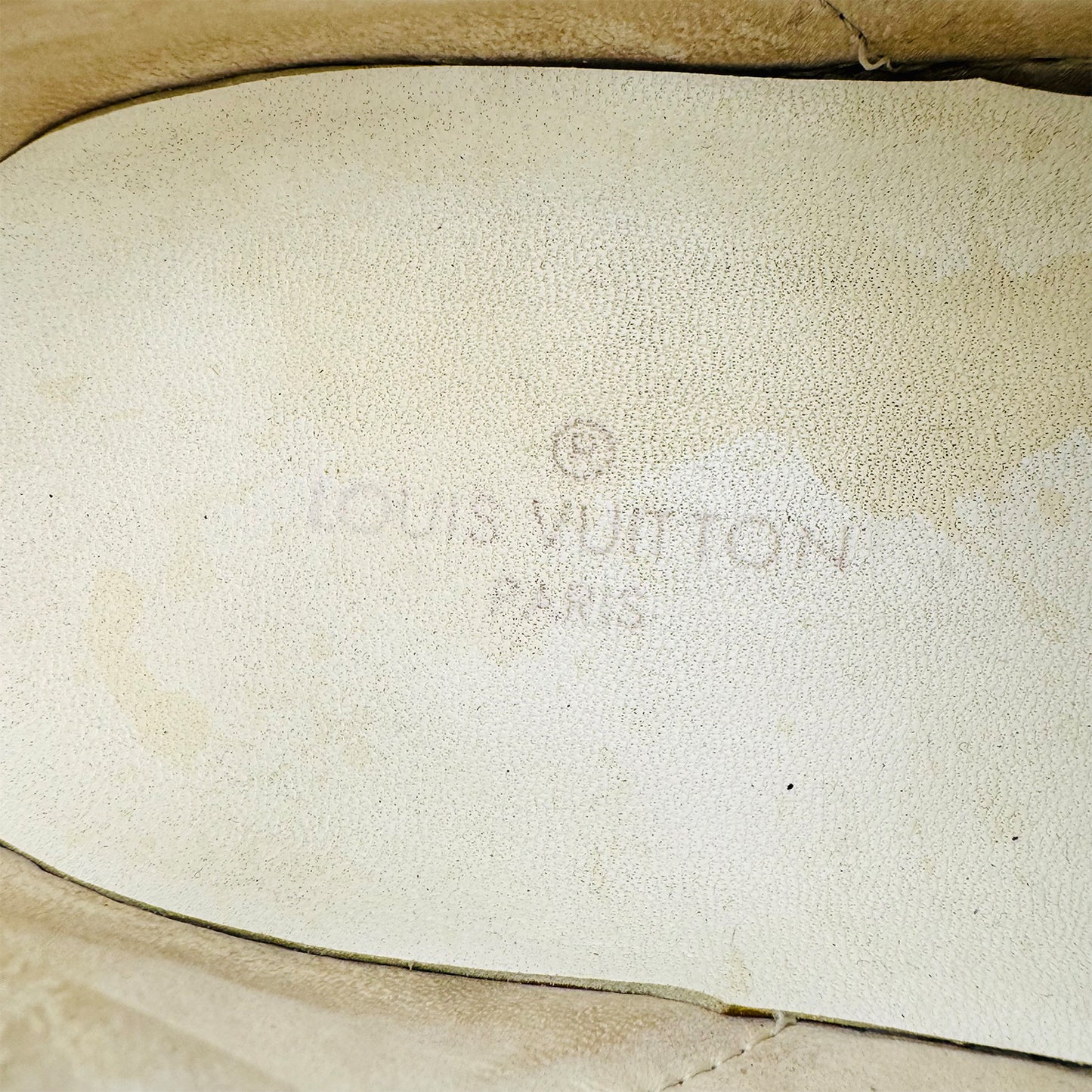 Louis Vuitton Time Out White Sneakers (Size 40/40.5)