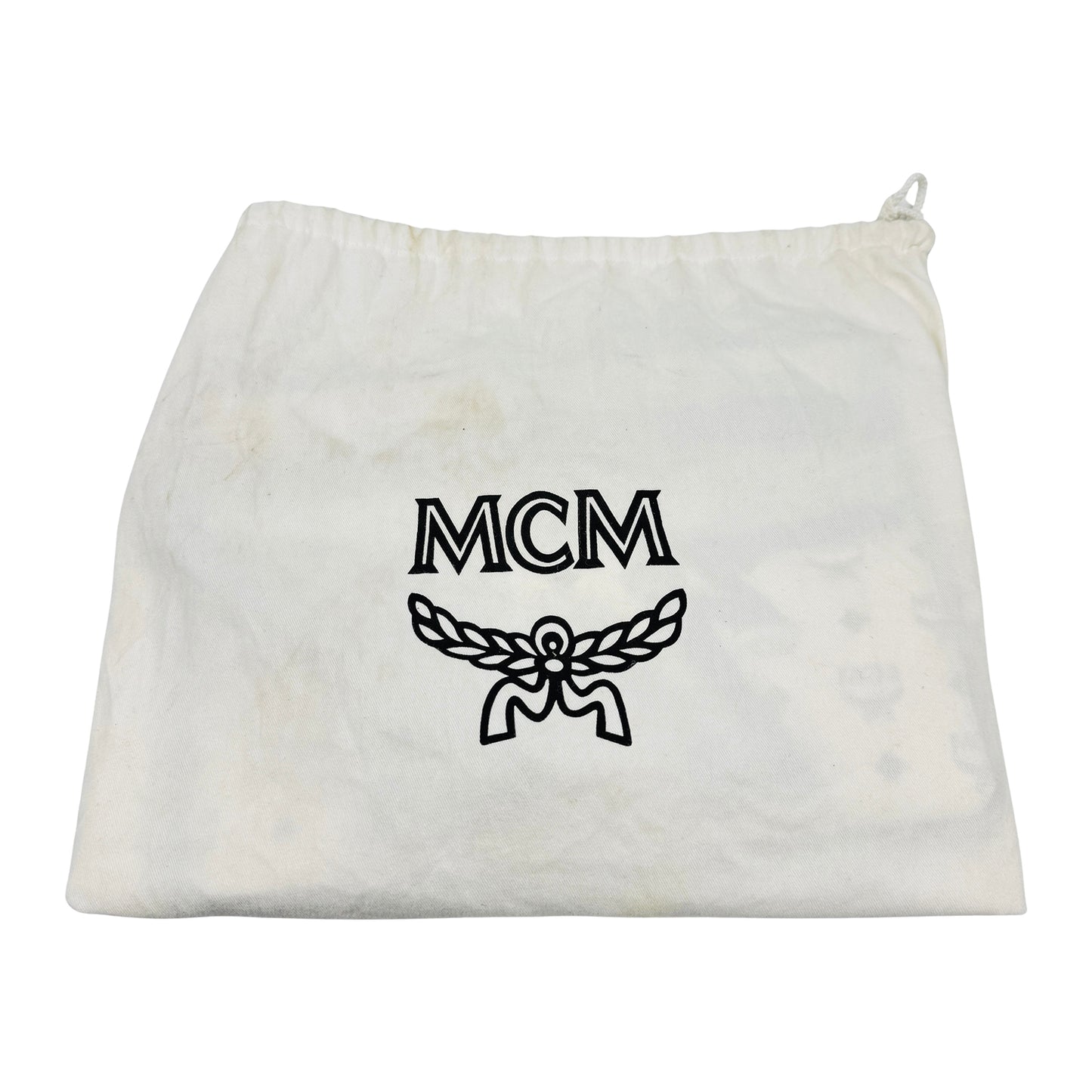 MCM Stark Cyber Flash 'White Blue' Clutch Bag