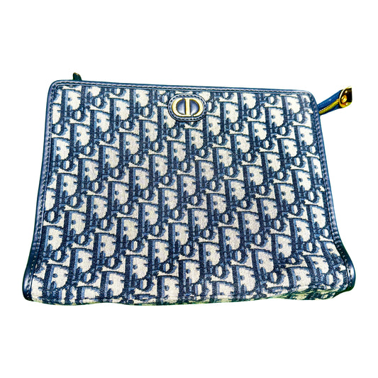 Christian Dior 30 Montaigne Dea Navy Pouch