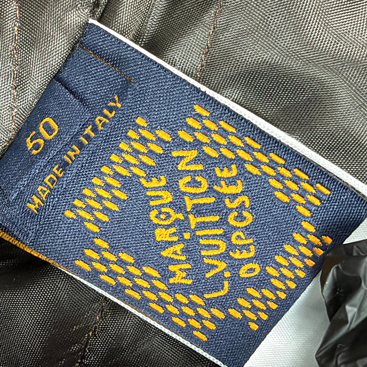 Louis Vuitton Monogram Brown Leather Jacket