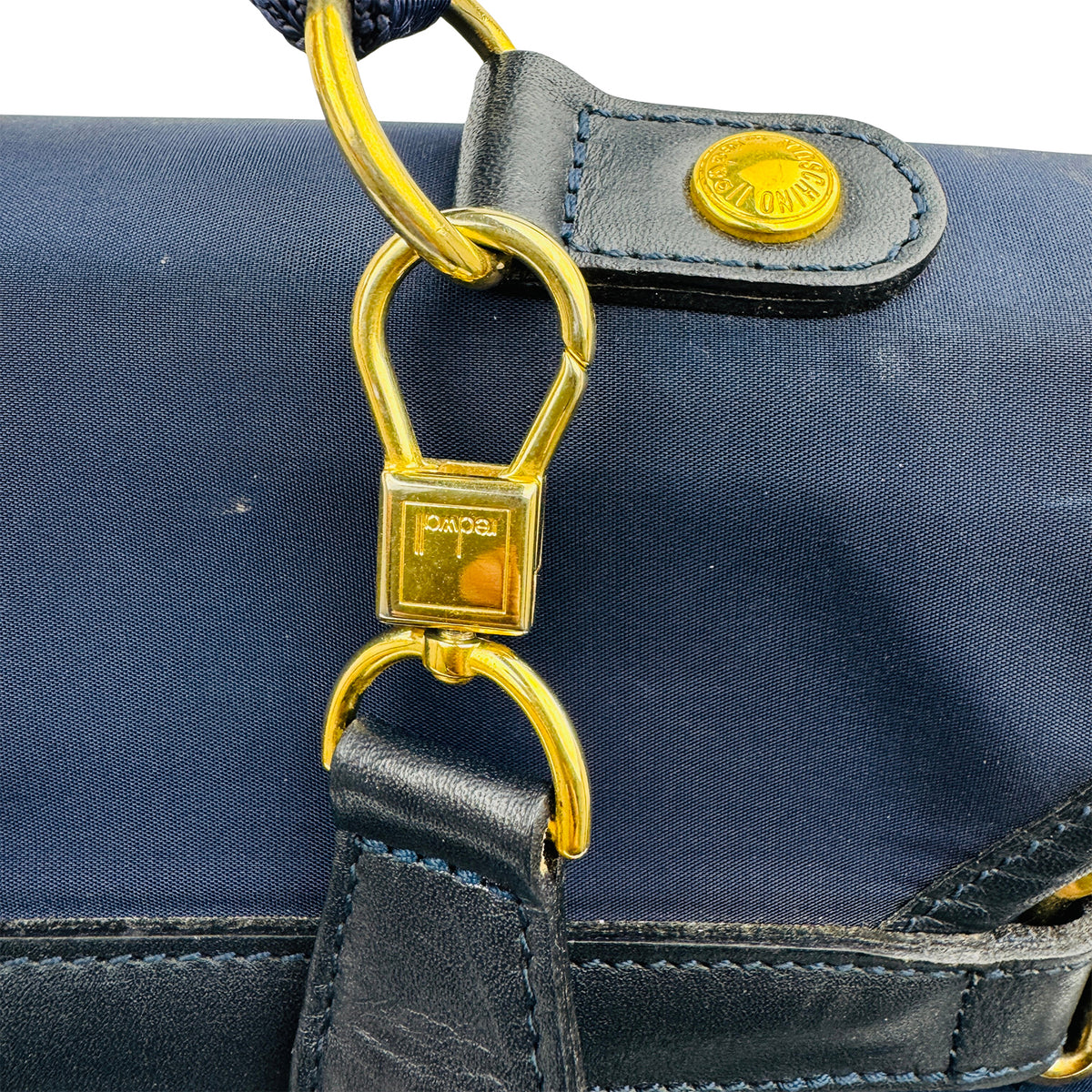 Moschino by Redwall Vintage Kelly Style Satchel Bag - 463043 188