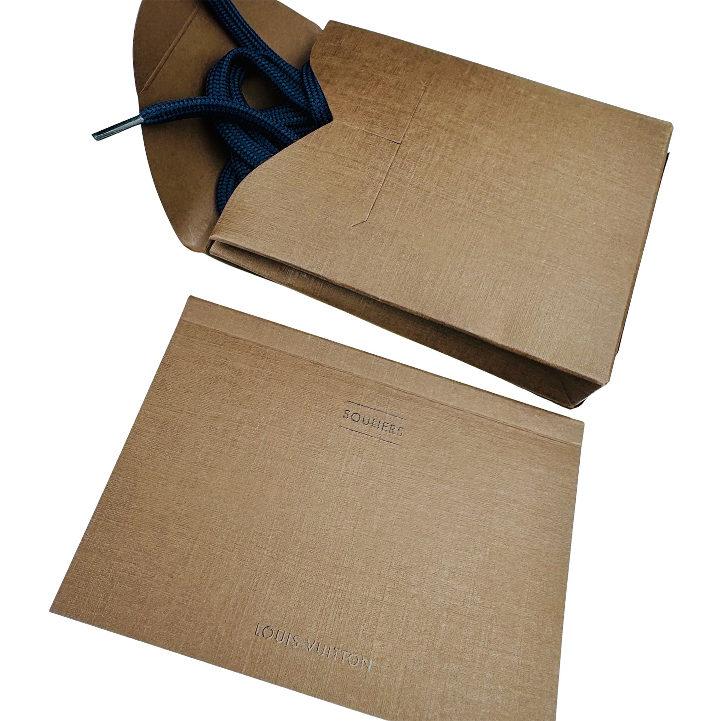 Louis Vuitton Sailor Damier Embossed Boots (Size 44) - FA0195