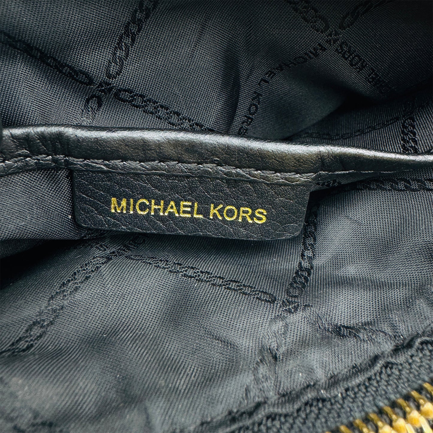Michael Kors Black Pebbled Leather Crossbody Bag - 32S9GF5C4L