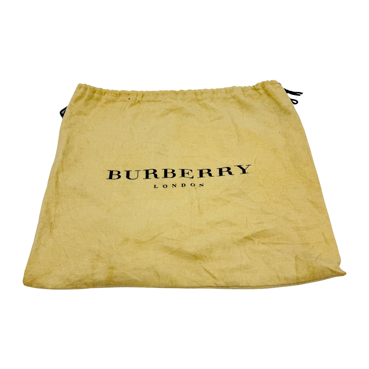 Burberry Nova Check Leather Buckle Shoulder Bag