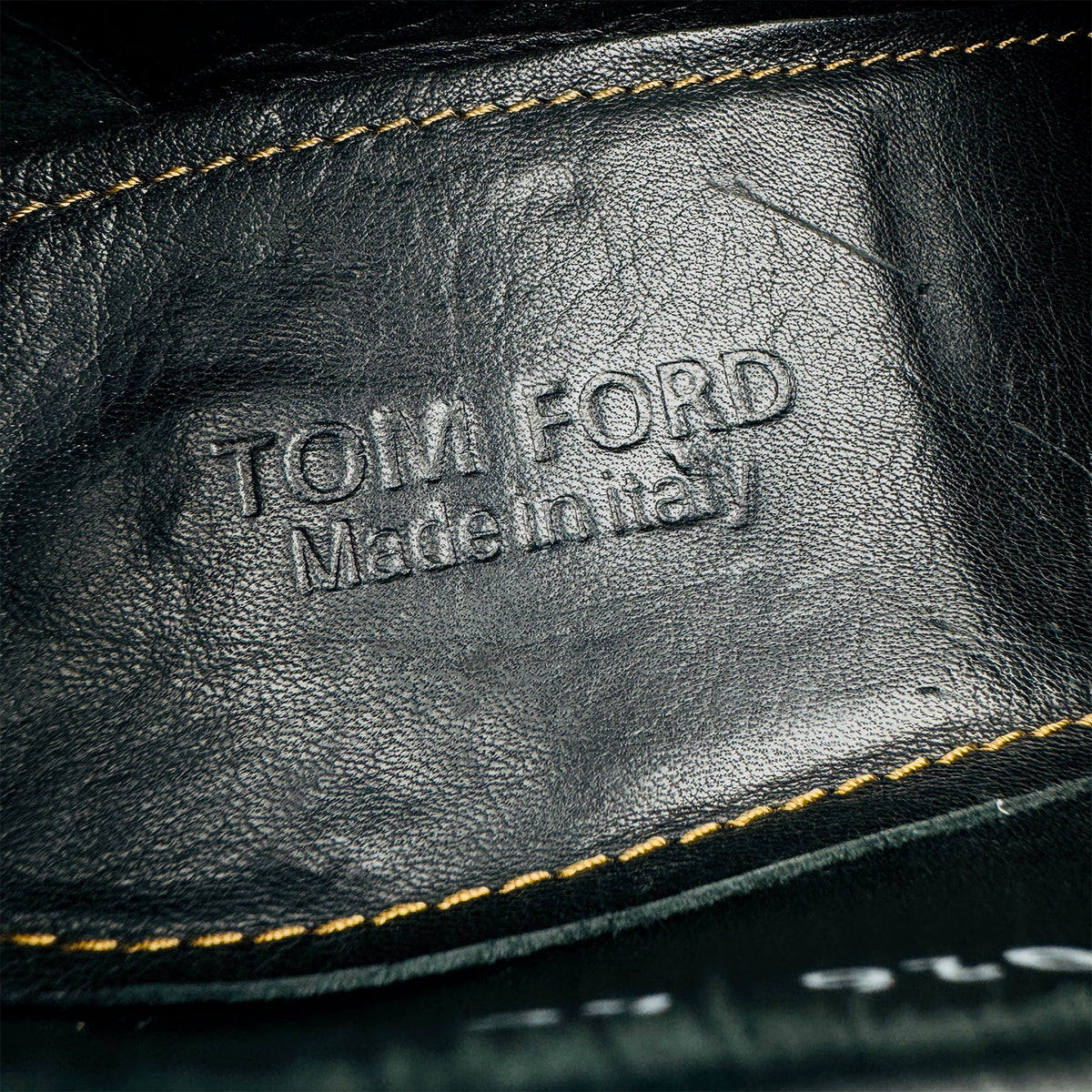 Tom Ford Crocodile-Pattern Leather Tassel Loafers (Size 40/40.5)