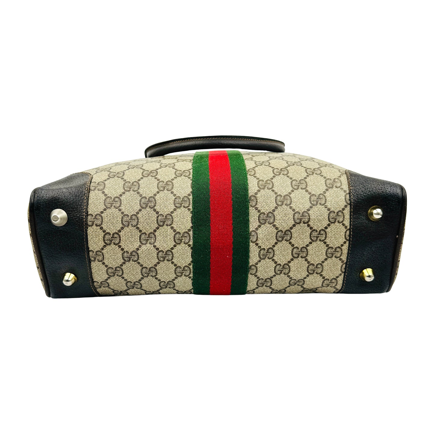 Gucci GG Supreme 'Sherry Line' Beige Canvas Bag