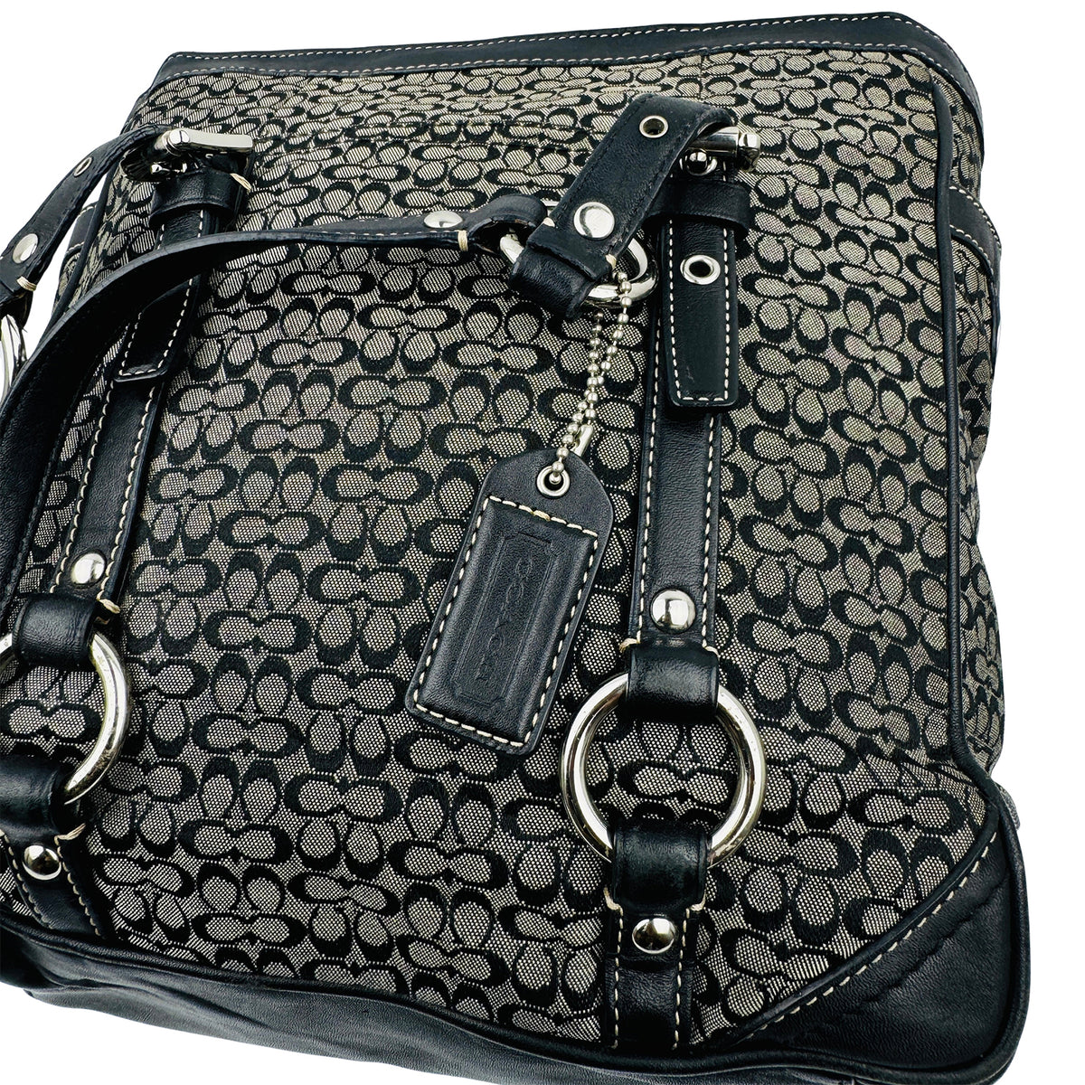Coach Signature Gallery Jacquard Shoulder Bag - A0849-F11526