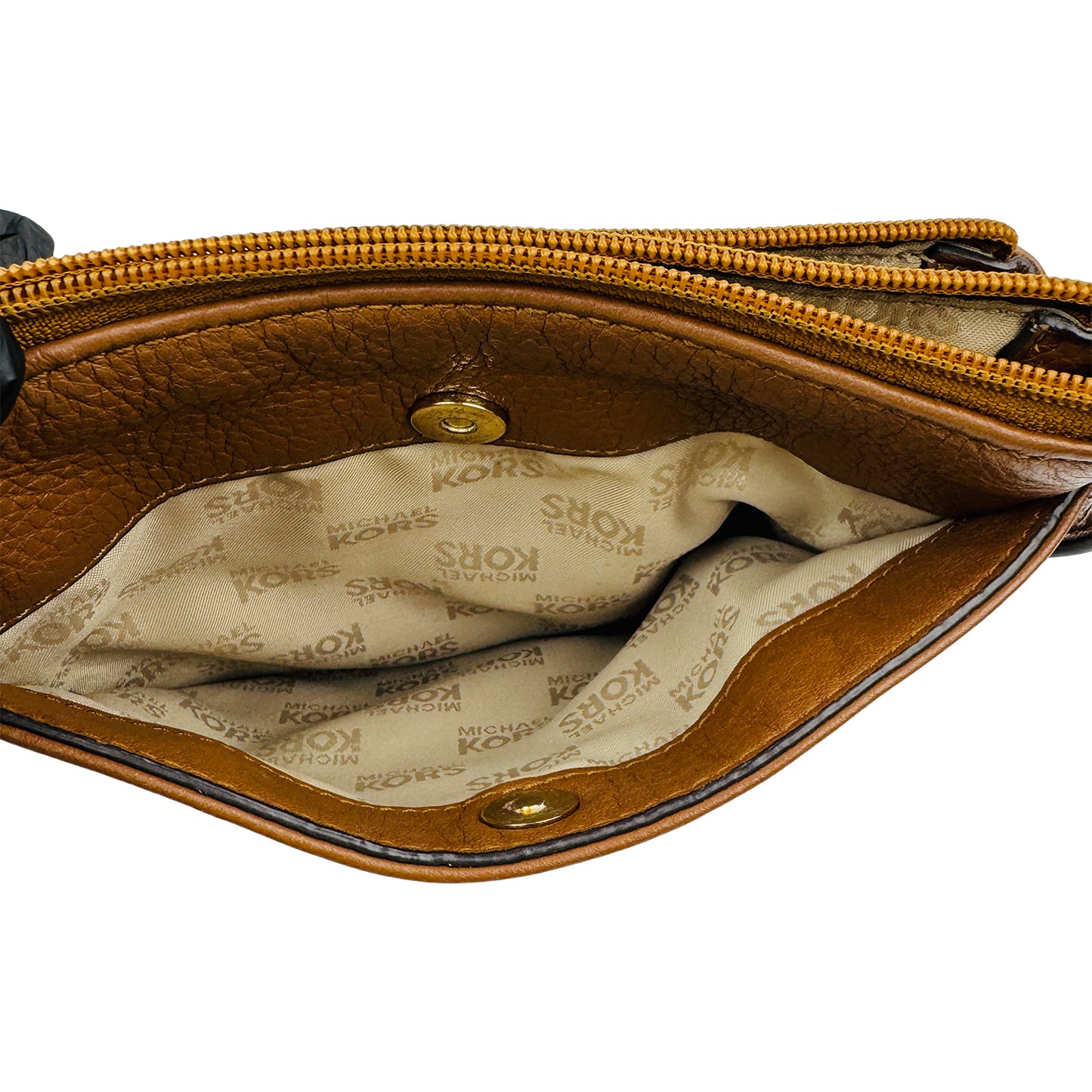 Michael Kors Fulton Pebbled Leather Crossbody Bag