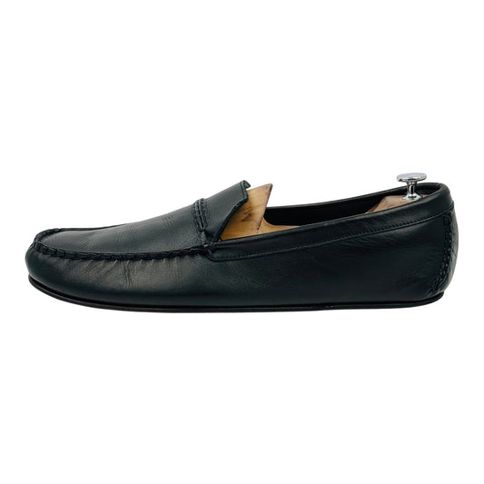 Allen Edmonds Super Sport Black Penny Loafers (Size 46/46.5)