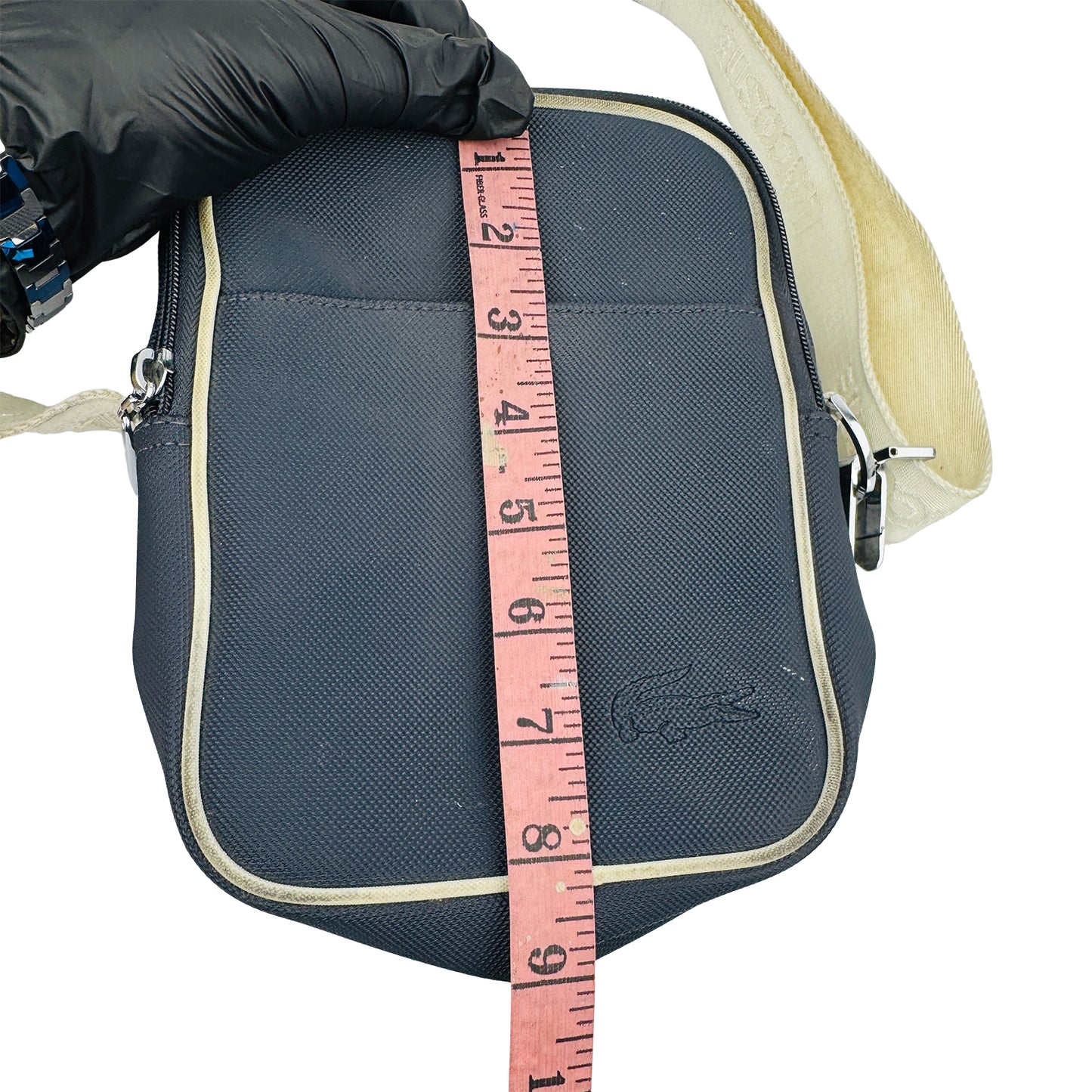 Lacoste Club 1930 Petit Piqué Effect Cross Body Bag