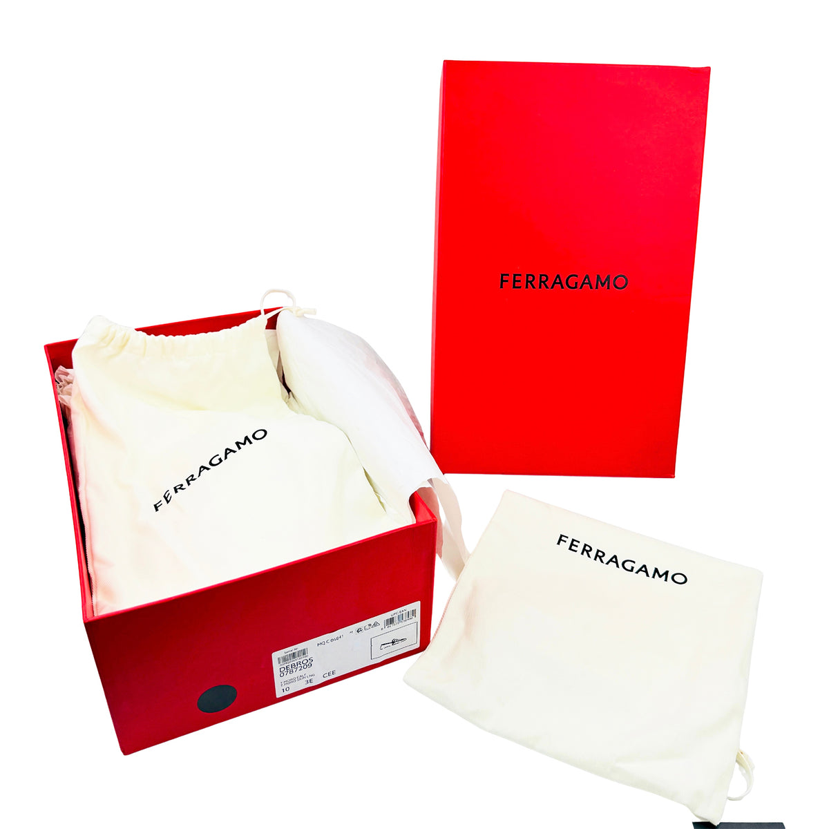 Salvatore Ferragamo Debros Leather Loafers (Size 44/44.5)