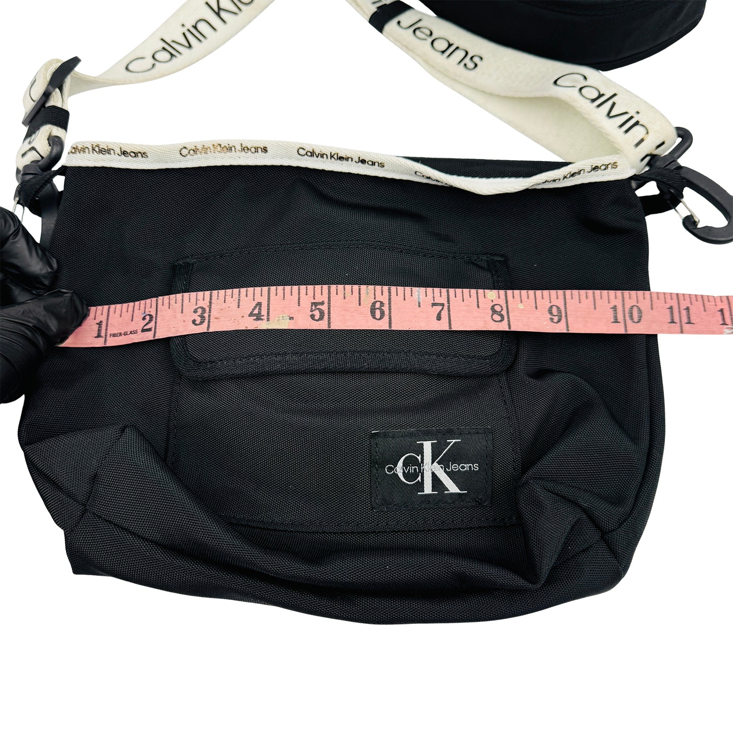 Calvin Klein Black Polyester Cross Body Bag - IU0IU00311