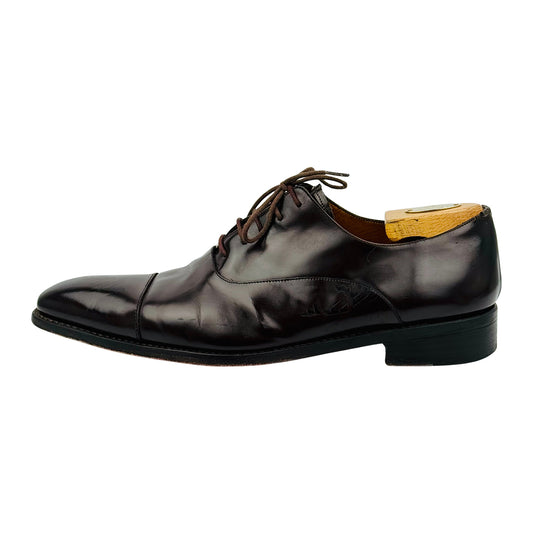 Bexley Men's Brown Leather Oxfords (Size 42.5/43)