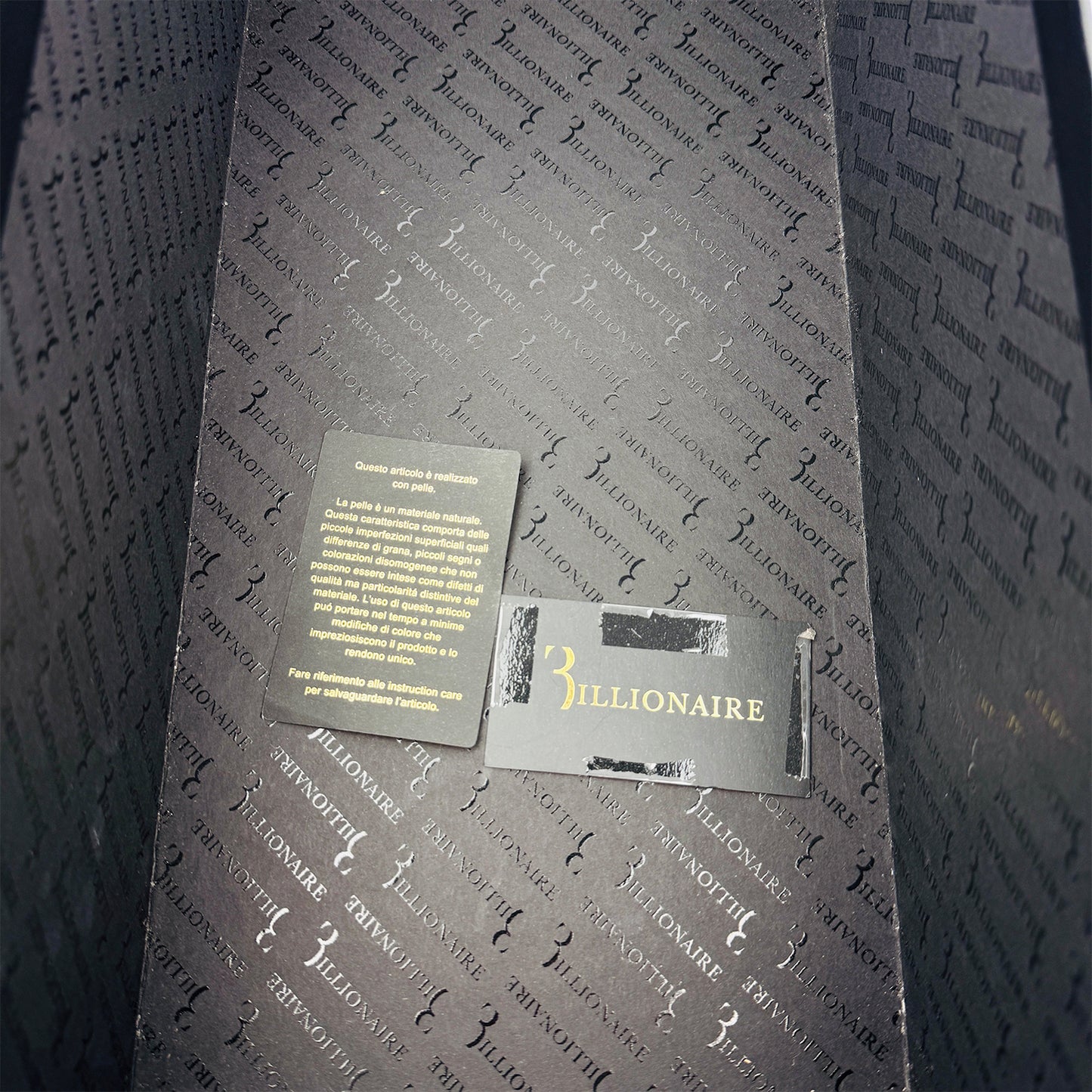 Billionaire Black Gold Velvet Embossed Logo Loafers (Size 42.5/43)