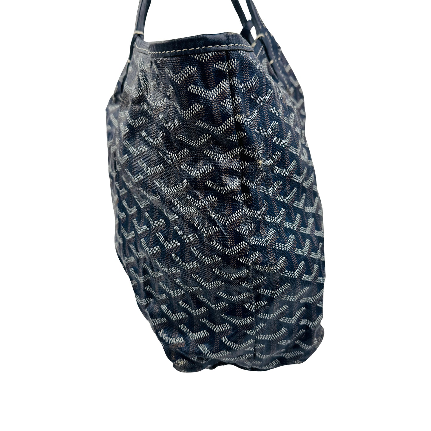 Goyard Saint Louis PM Navy Blue Tote Bag - 020152