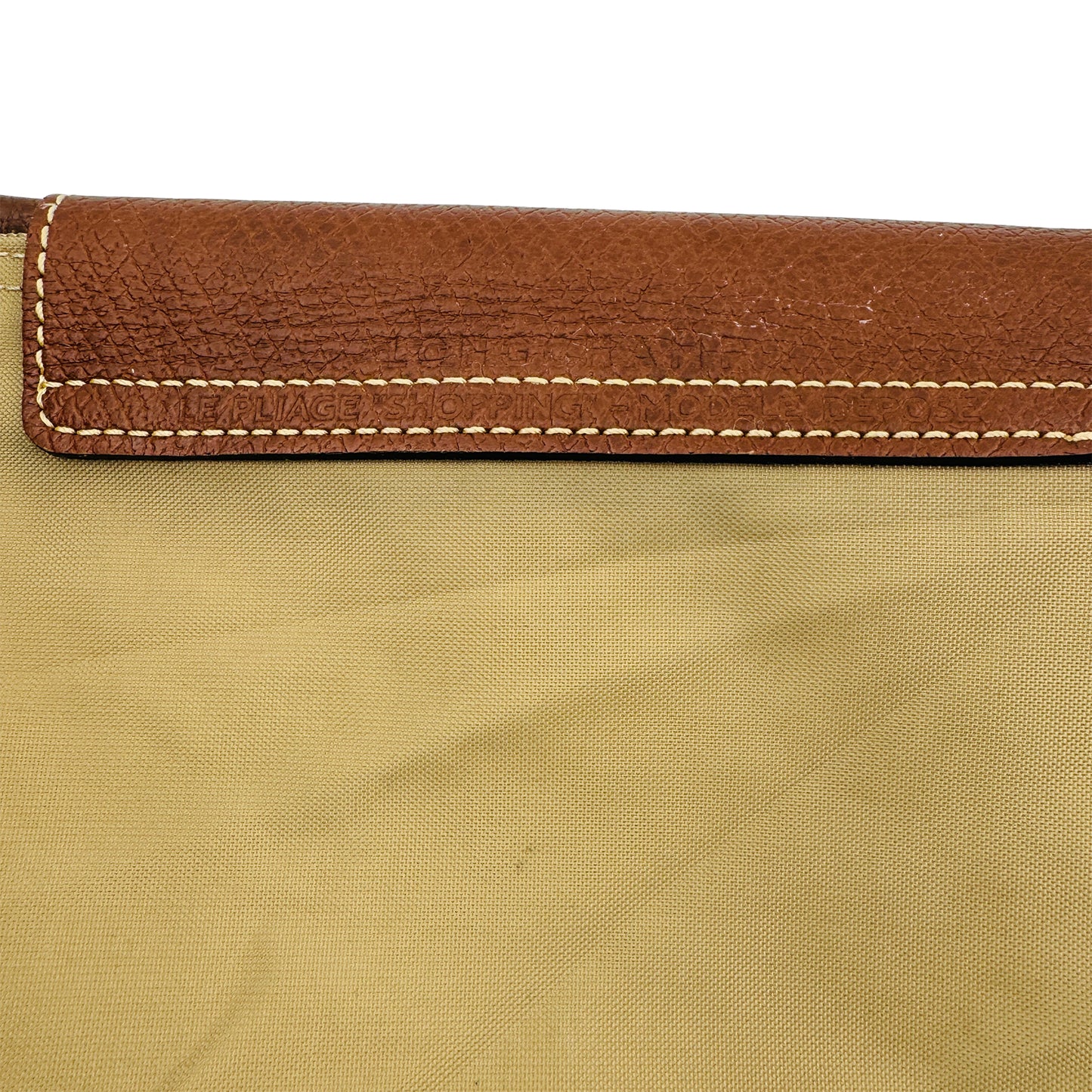 Longchamp Le Pliage 'Beige Brown' Large Tote Bag