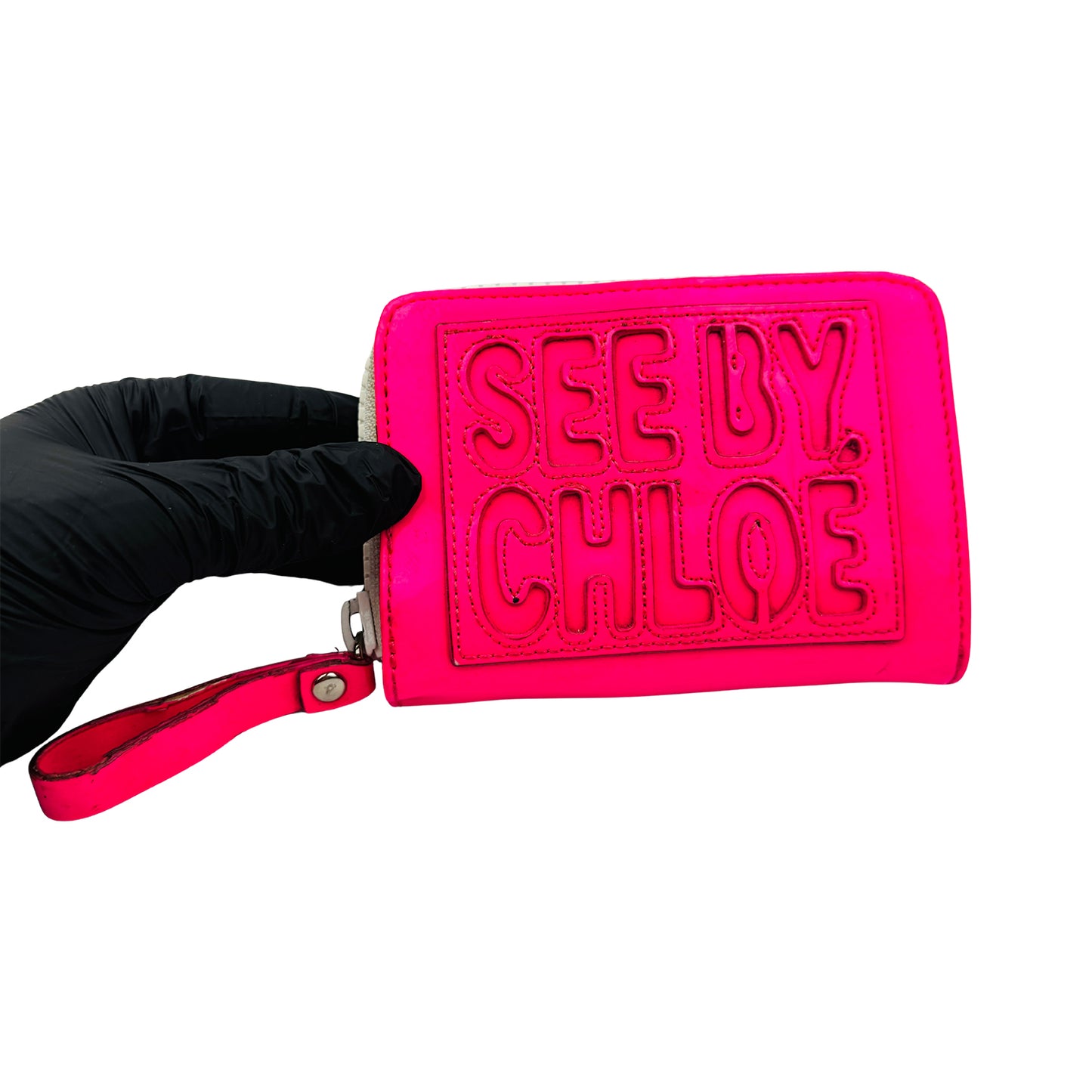 See By Chloe Women's Bright Pink Long Wallet
