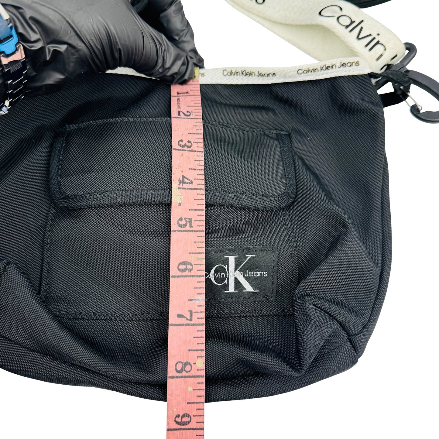 Calvin Klein Black Polyester Cross Body Bag - IU0IU00311