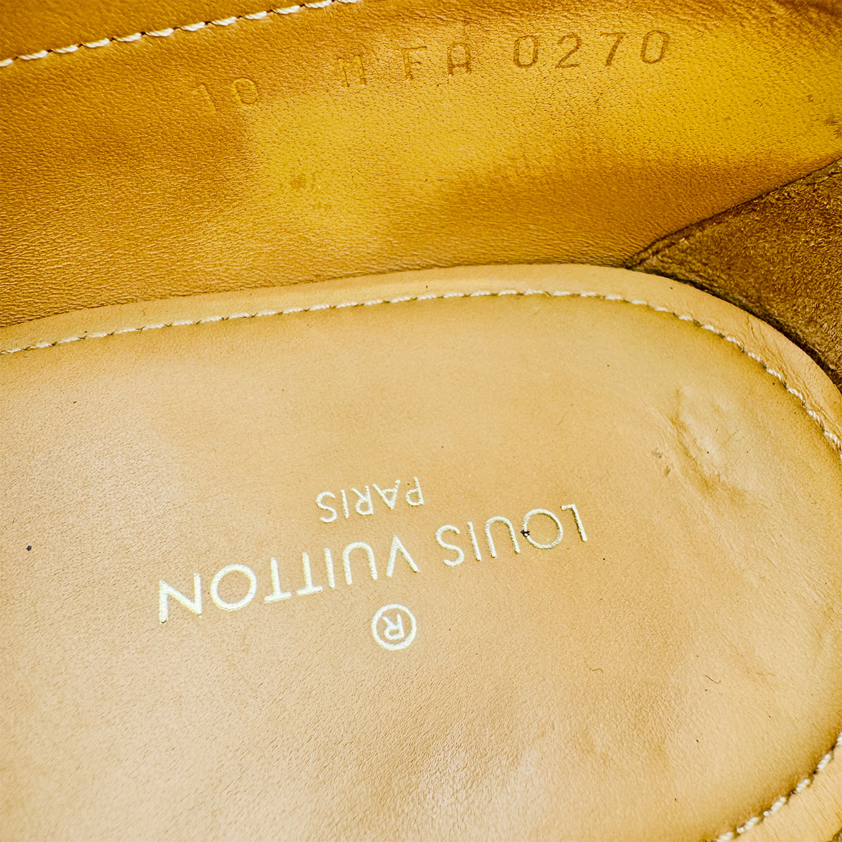 Louis Vuitton Major Burnished Brown Italian Loafers (Size 44.5/45)