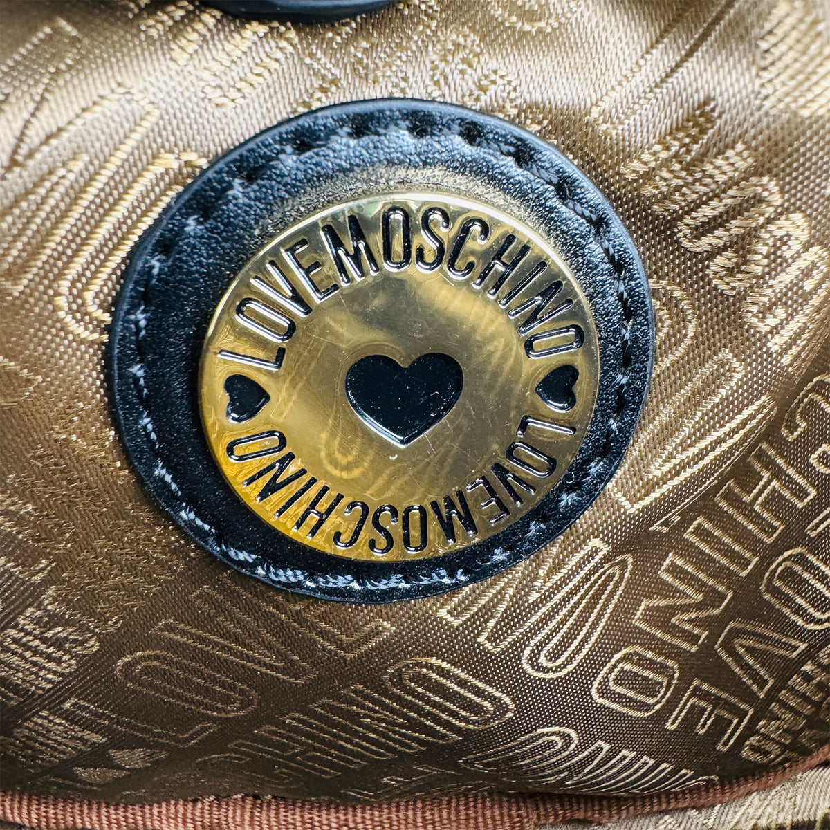 Love Moschino Quilted Logo Belt Bag - JC4003PP1OLA0701