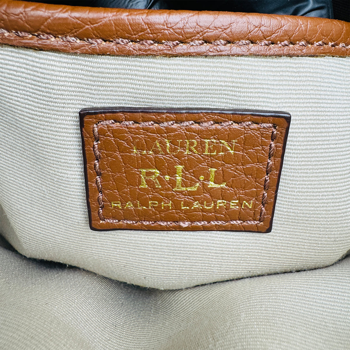Lauren Ralph Lauren Carter Black Crossbody Bag