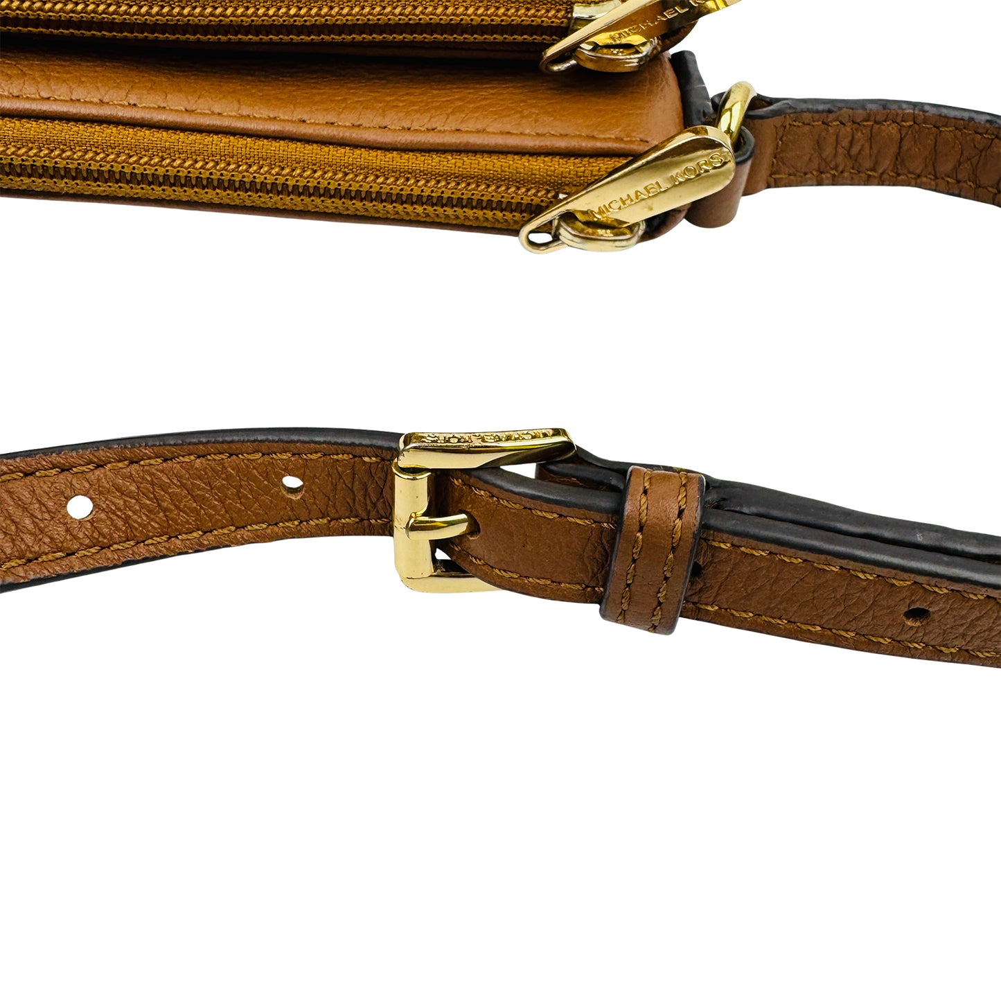 Michael Kors Fulton Pebbled Leather Crossbody Bag