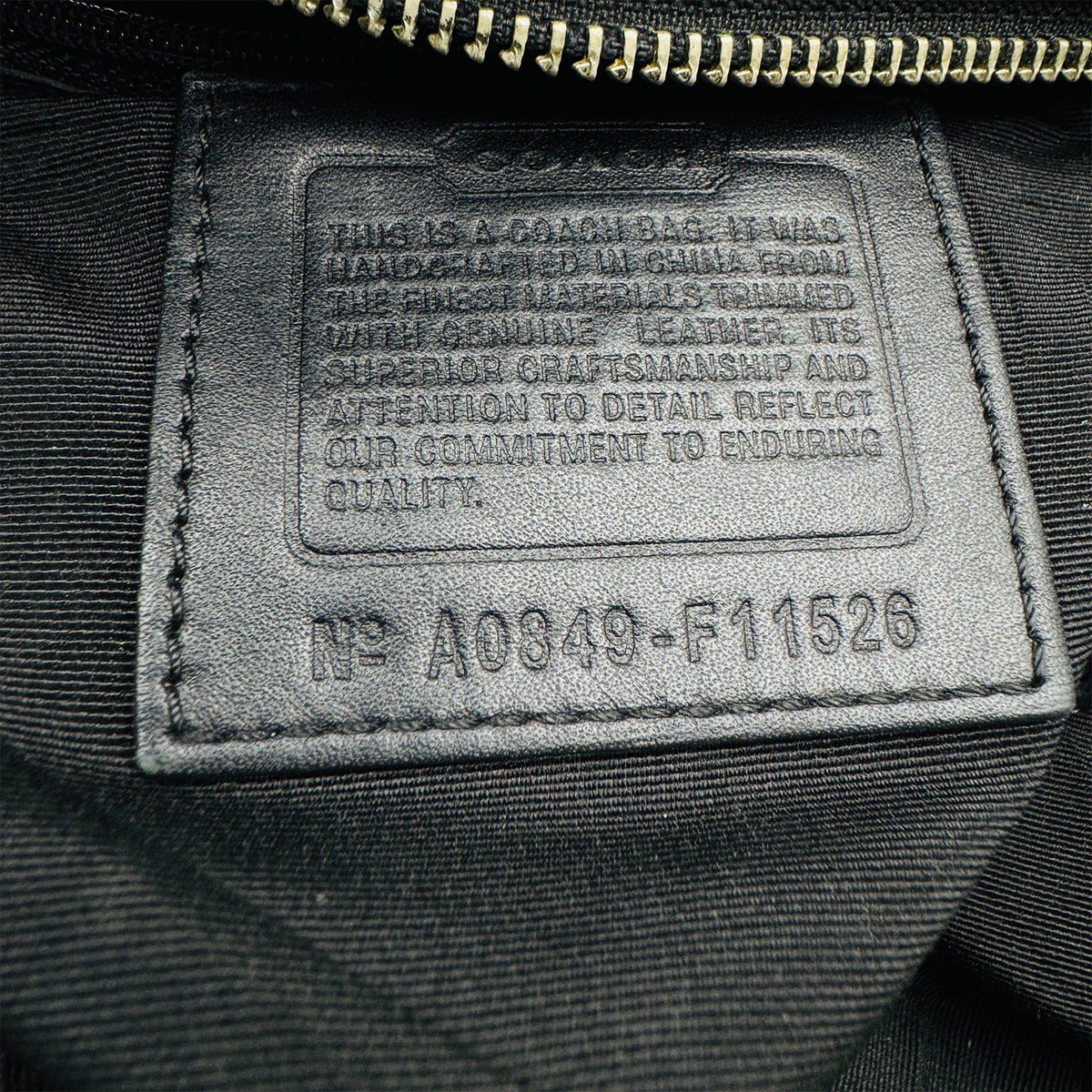 Coach Signature Gallery Jacquard Shoulder Bag - A0849-F11526