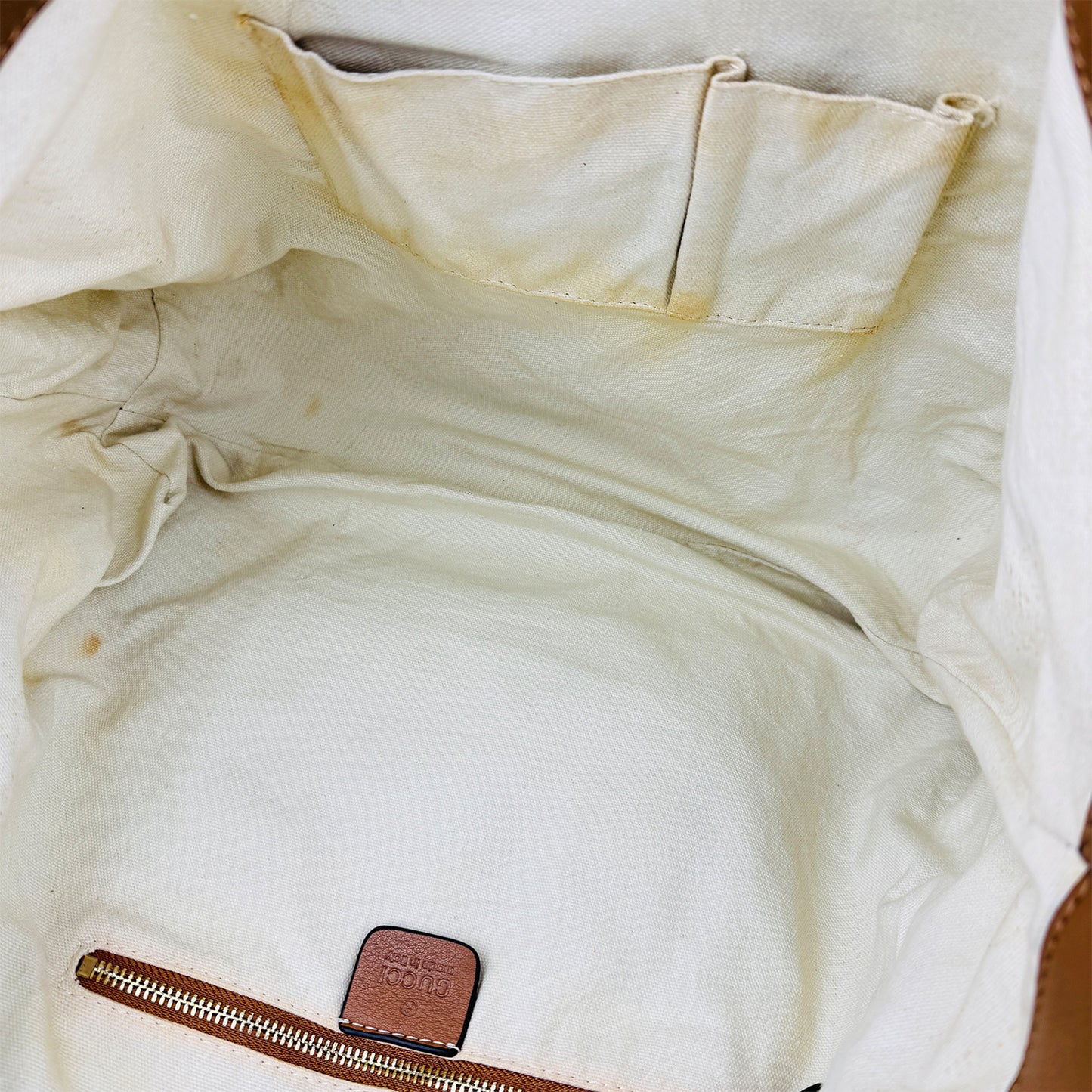 Gucci GG Supreme Web Diamante Weekender Bag