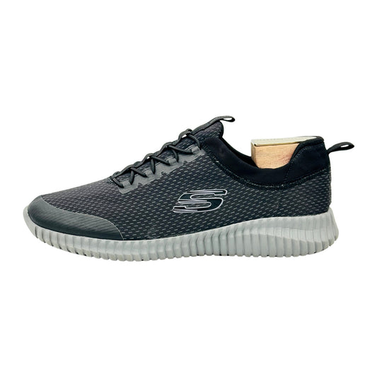 Skechers Elite Flex - Belburn Shoes (Size 45) - 52529 BKCC