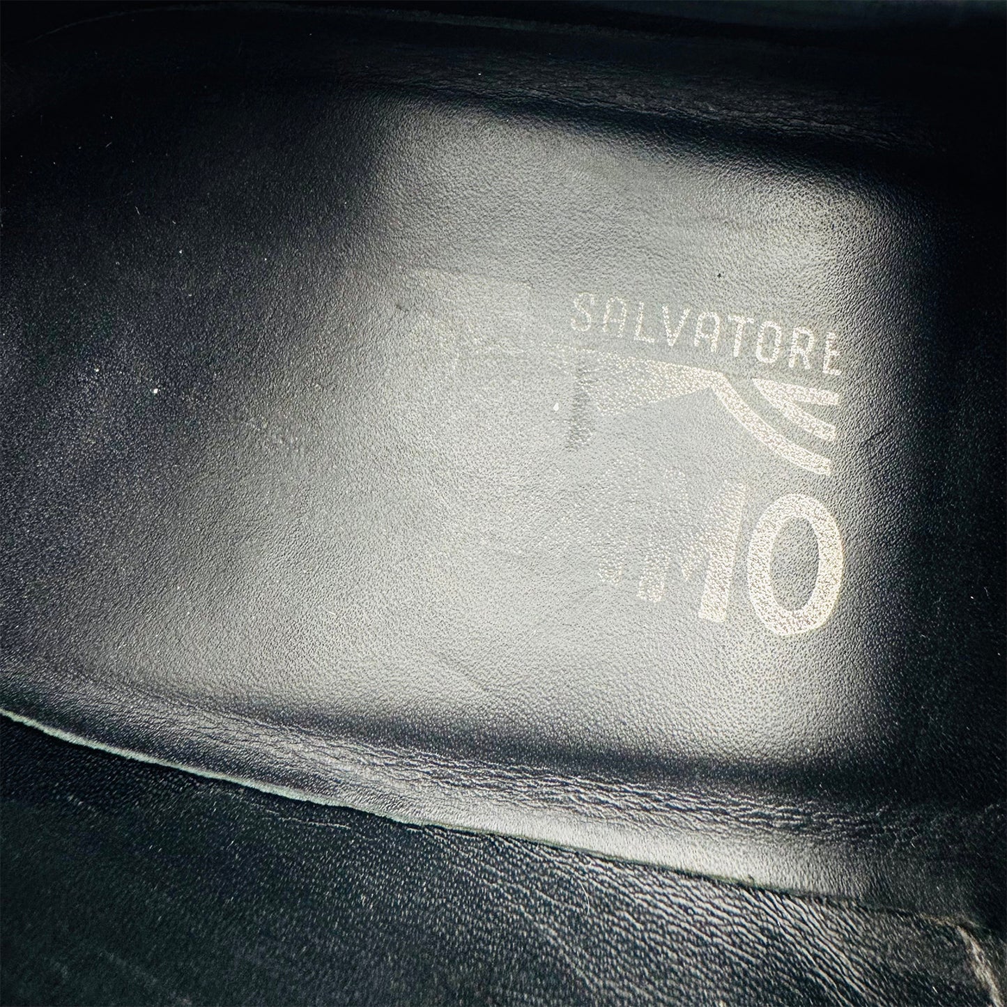 Salvatore Ferragamo Black Gancini Bit Loafer (Size 42.5)