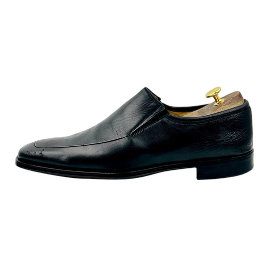 Magnanni Dominguez Black Leather Loafers (Size 42.5) - 12655
