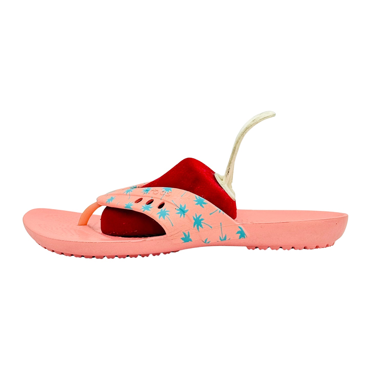 Crocs Kadee Seasonal Graphic Flip Flops (Size 35/36) - 205640
