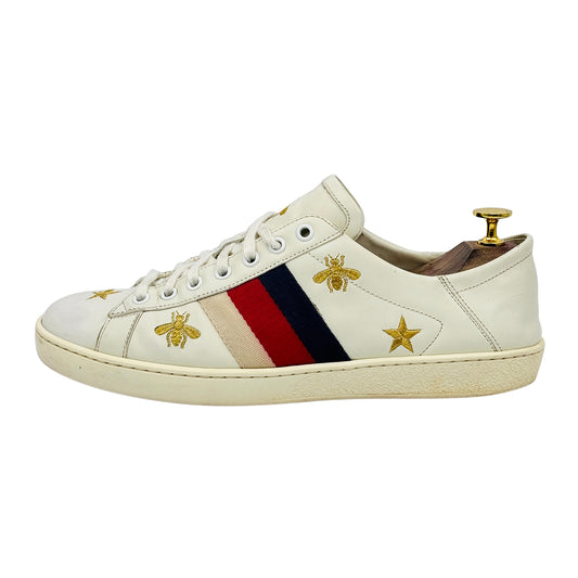 Gucci Ace Embroidered 'Bees & Stars' Sneakers (Size 42/42.5) - 498205