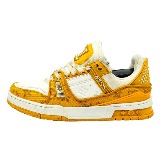 Louis Vuitton Trainer 'Yellow Monogram' Shoes (Size 40/40.5) - 1A9JHB
