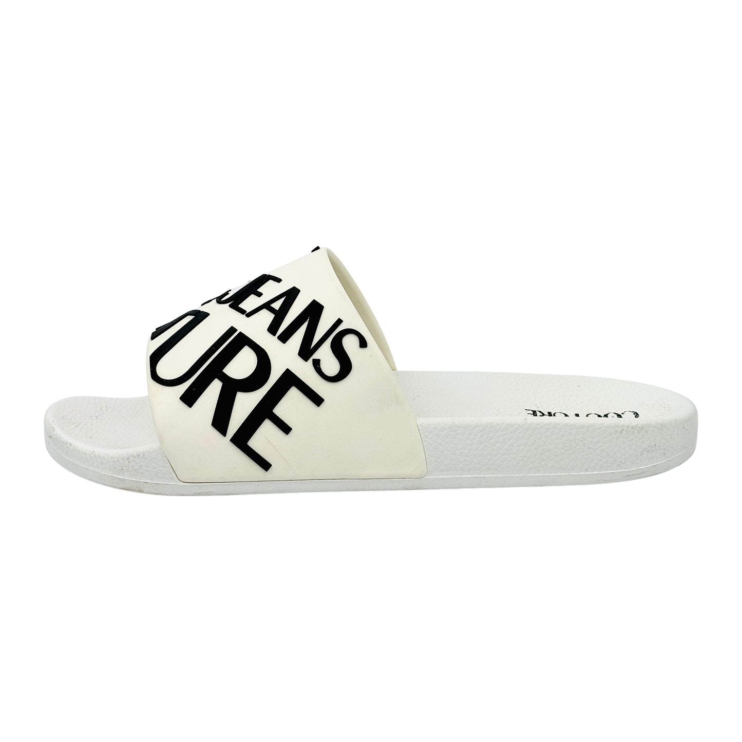 Versace Logo Slides (Size 43/43.5) - E73YA3SQ1‑E71352_E003