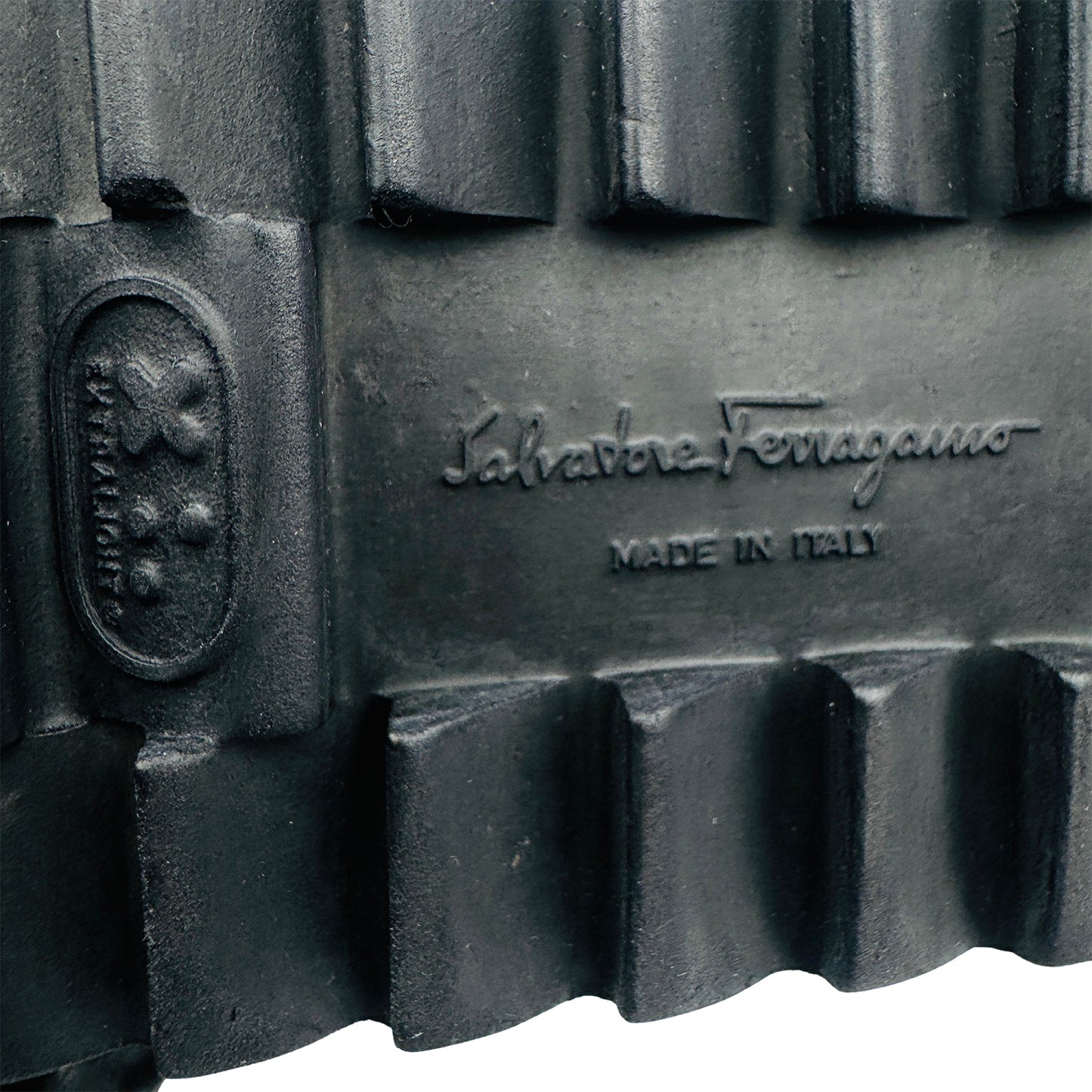 Salvatore Ferragamo Men's Lucca Black Shoes (Size 43.5/44)